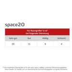 Laden Sie das Bild in den Galerie-Viewer, easyTherm® Infrarotheizung space20 Heizdaten
